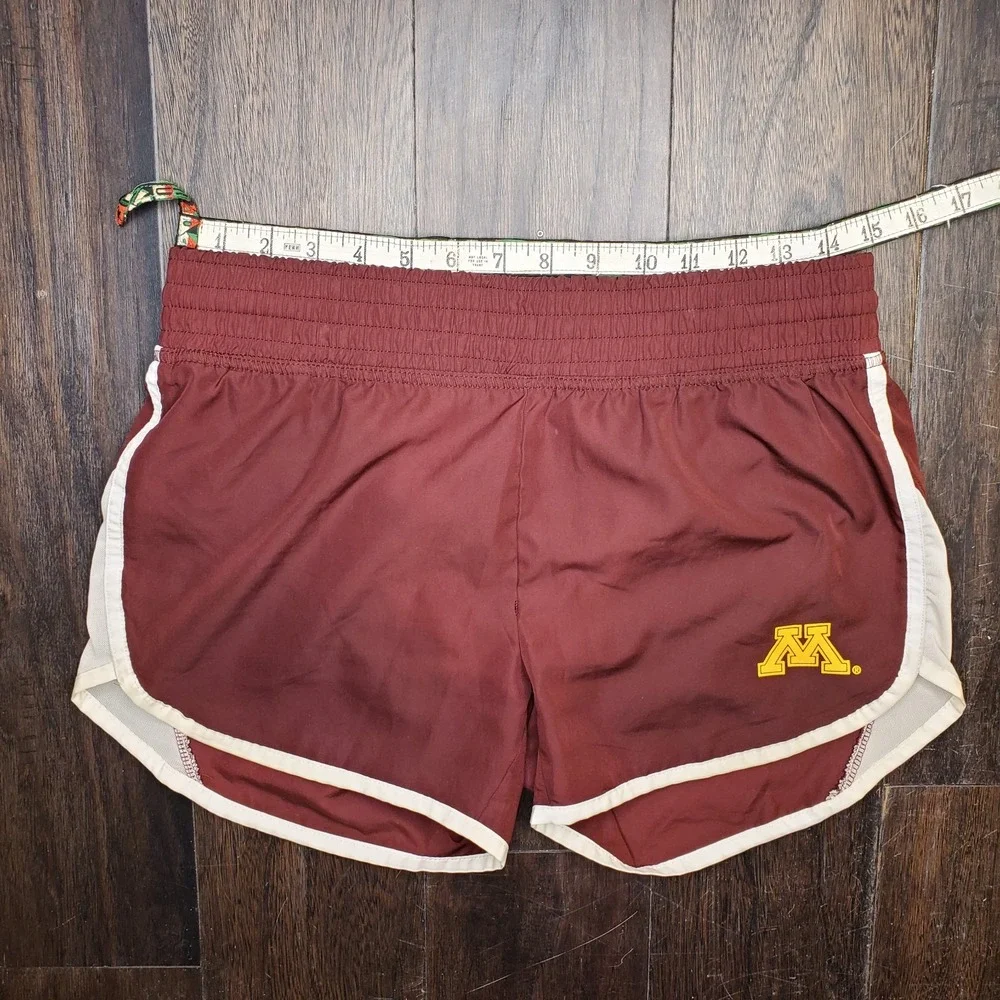Rivalry Threads 91 Size S 4/6 Maroon Minnesota Gophers Lined Womens Shorts